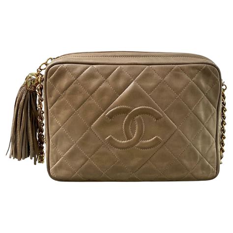 chanel tan crossbody|authentic chanel wallet crossbody.